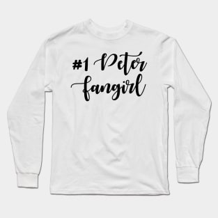 #1 Peter Fangirl Long Sleeve T-Shirt